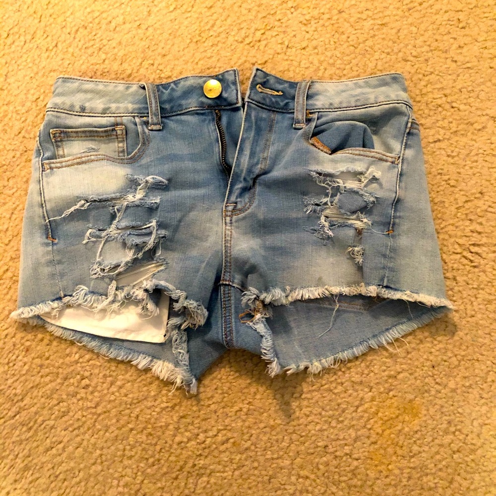 Distressed American Eagle Shorts